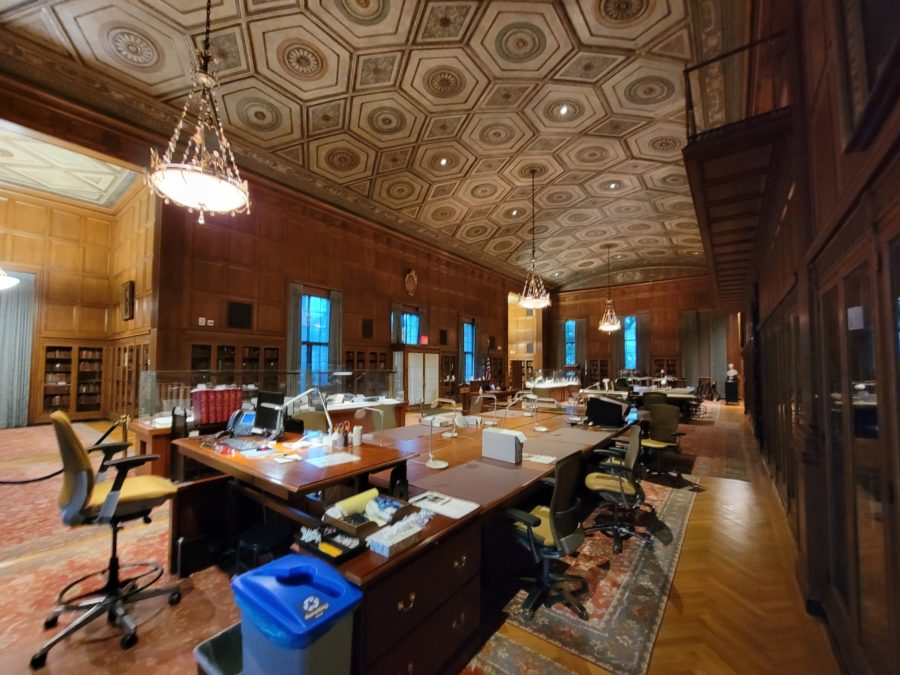 The main room.