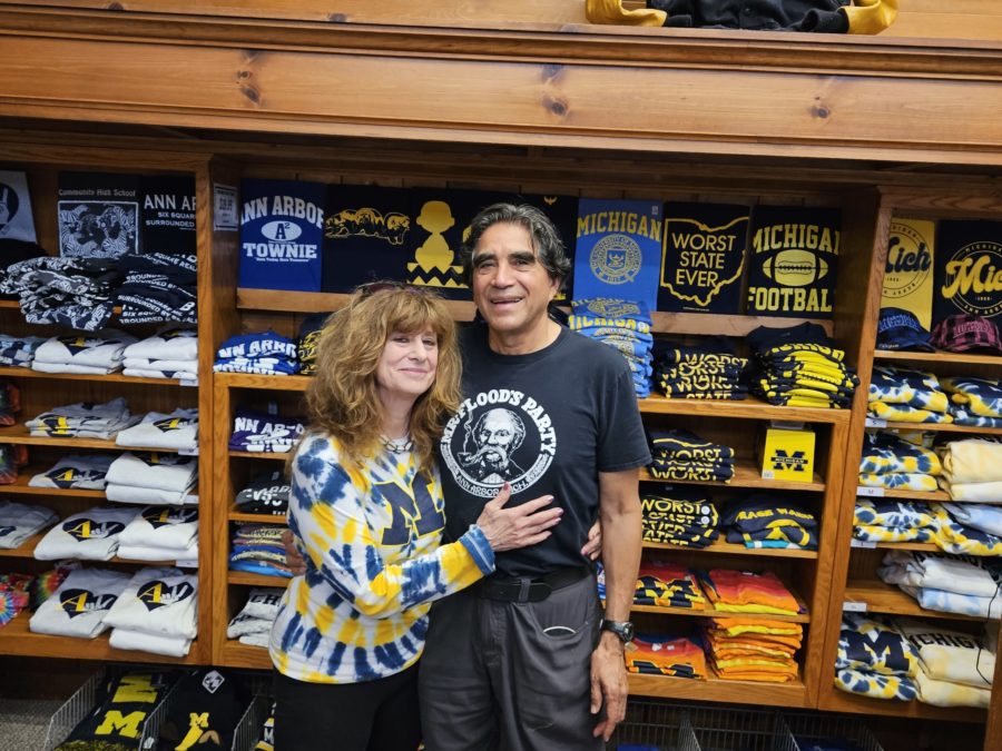 Elmo Morales and Marsha Door