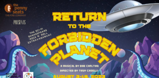 Return to the forbidden planet poster.