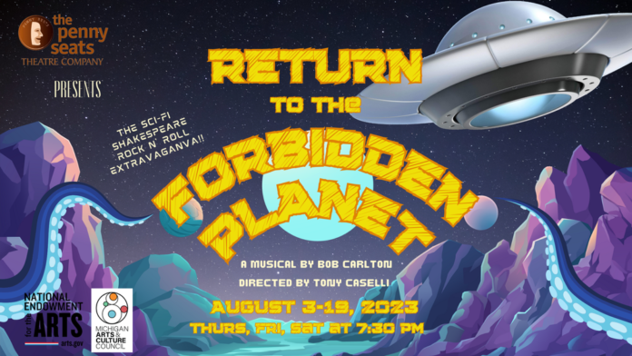 Return to the forbidden planet poster.