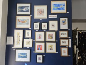 Local art for sale. 