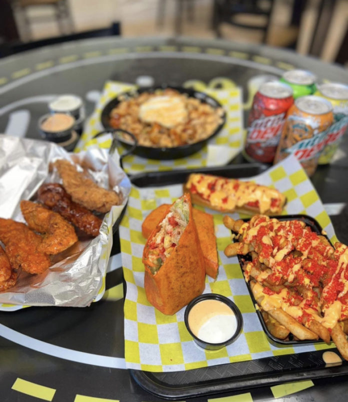 assortment of food