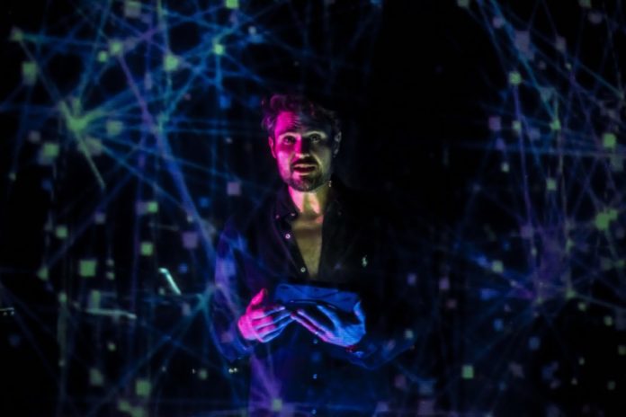 Javaad Alipoor in Things Hidden Since the Foundation of the World. Image Credit javaadalipoor.co.uk