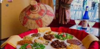 An assortment of different Mexican foods.