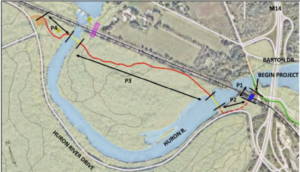 A map of the project. Image credit SME-USA.