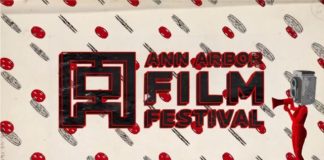 A graphic for the Ann Arbor film festival.