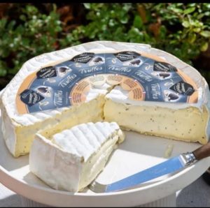 Brie sold at the Michigan Cheese and Dairy Guild.
