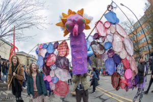 A parade from a festifools event.