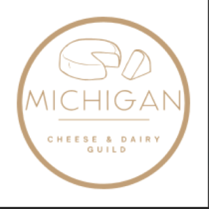 A logo of the Michigan Cheese and Dairy Guild.
