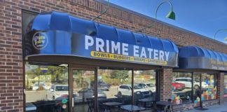 outside view of the Prime Eatery.