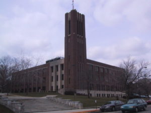 Pierce Hall. Photo provided by omeka.emich.edu.