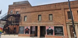 Outside view of a building.