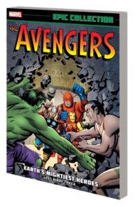 An Avengers comic book.