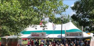 2023 Summer Beer Festival beer line courtesy of @mibrewers instagram