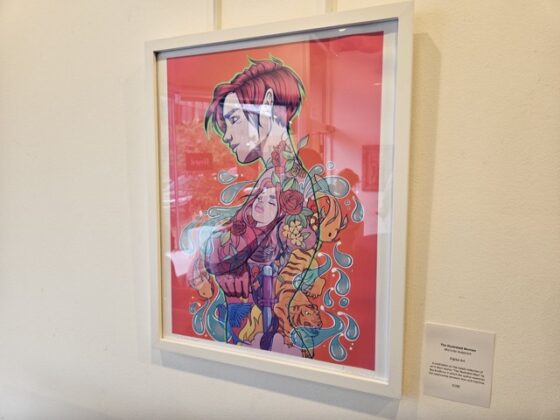 An illustrative painting