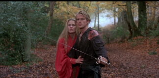 A couple holding each other