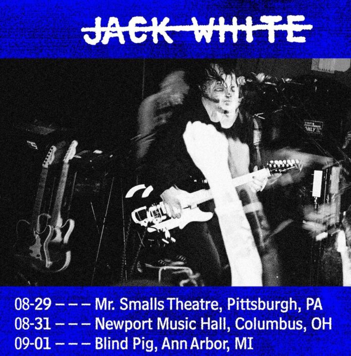 Jack White Brings 'No Name' Tour Poster