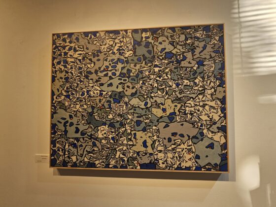 Photo of abstract painting