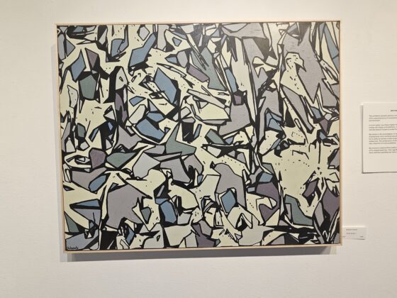 Photo of abstract painting