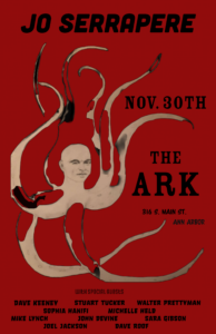 Poster for concert