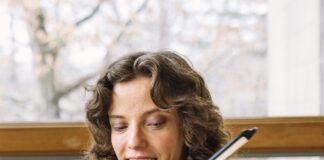 Woman playing violin