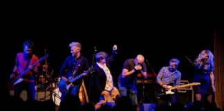 Band on stage