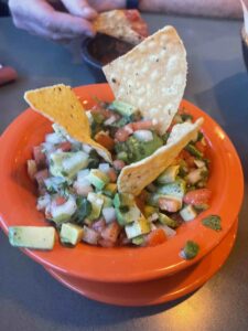 Bowl of guacamole