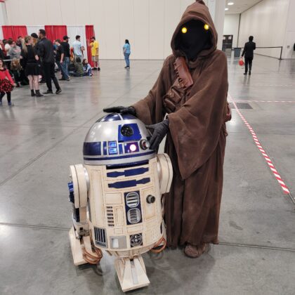 A Jawa and R2-D2