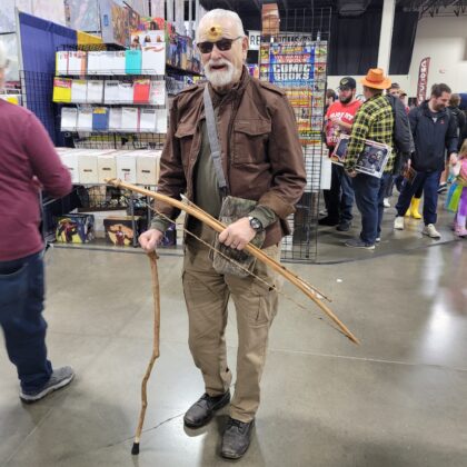 Old Man Hawkeye cosplay