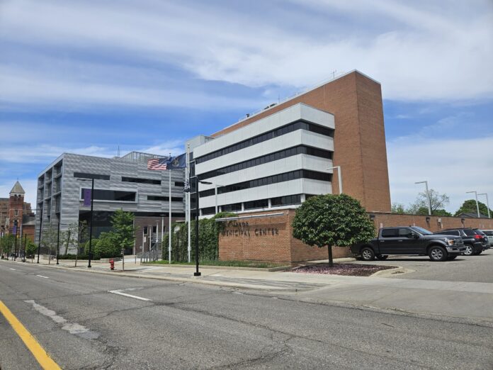 Photo of Ann Arbor city hall building