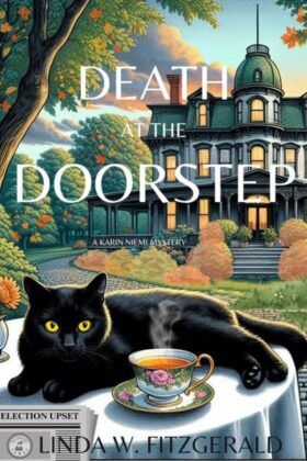 Book cover with cat