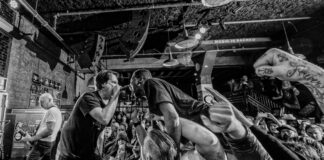 black and white concert