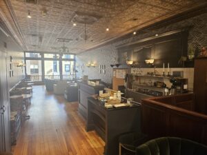Crazy Wisdom's former tea room.