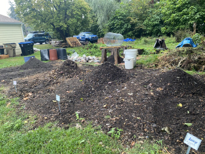 compost piles