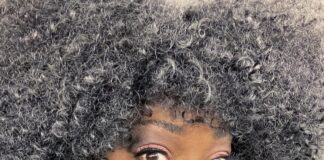 Selfie of a woman smiling