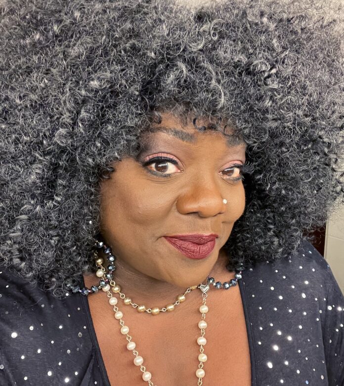 Selfie of a woman smiling