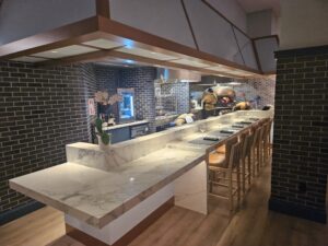 The chef's bar at Echelon.