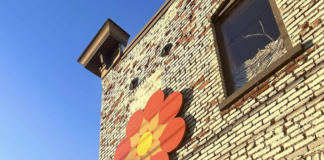 Brick building in Kerrytown