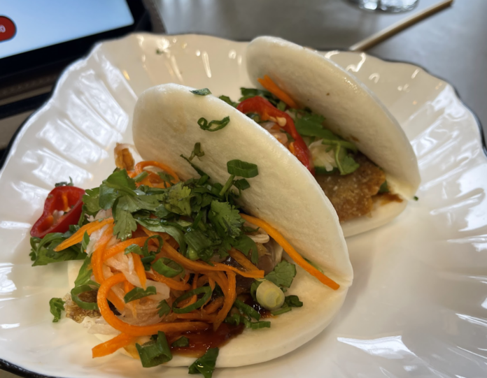 Duck confit bao