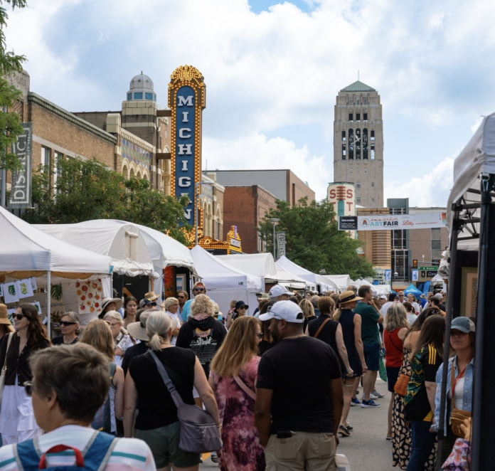 Ann Arbor Art Fair.