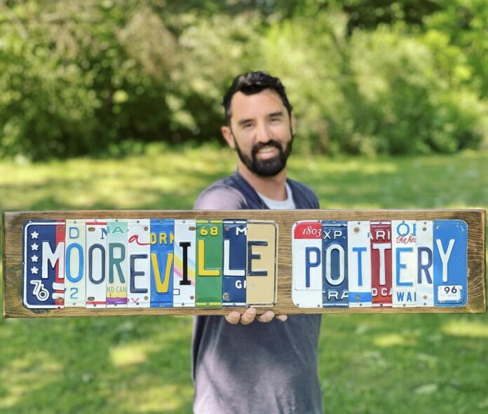 Anthony DeNardis is the owner of Mooreville Pottery.