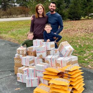 Anthony DeNardis and his family.