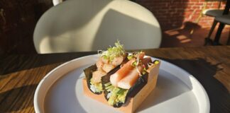 The tacos at Tabe. Photo by Drew Saunders