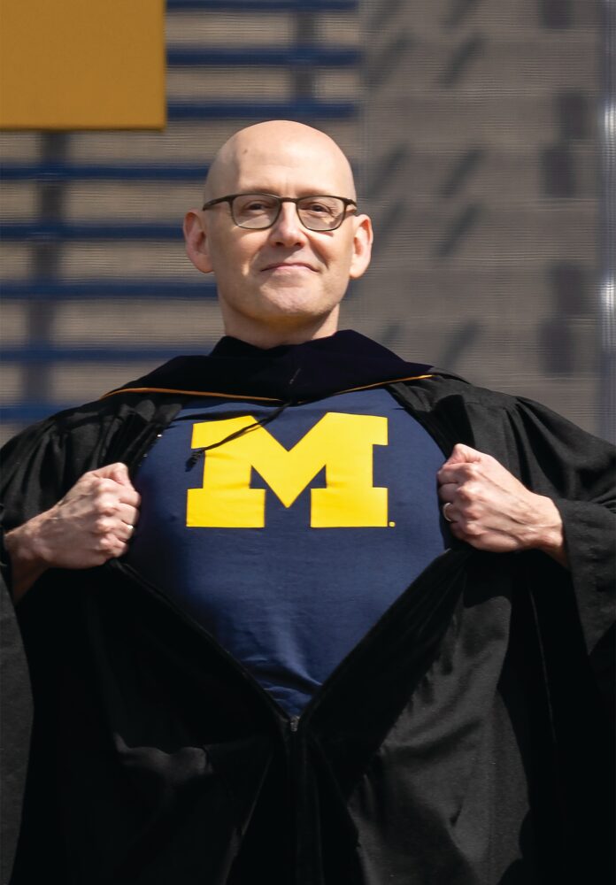 University of Michigan alumnus Brad Meltzer