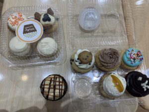 Cupcakes from Molly's Cupcakes. 