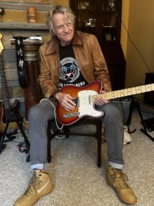 Randy Tessier with guitar