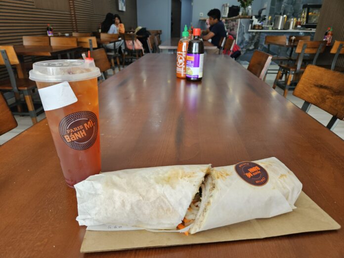 Pate and Pork Roll by Paris Bahn Mi. Photo by Drew Saunders.