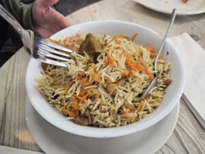 Hyderabadi Briyani. Photo by Drew Saunders