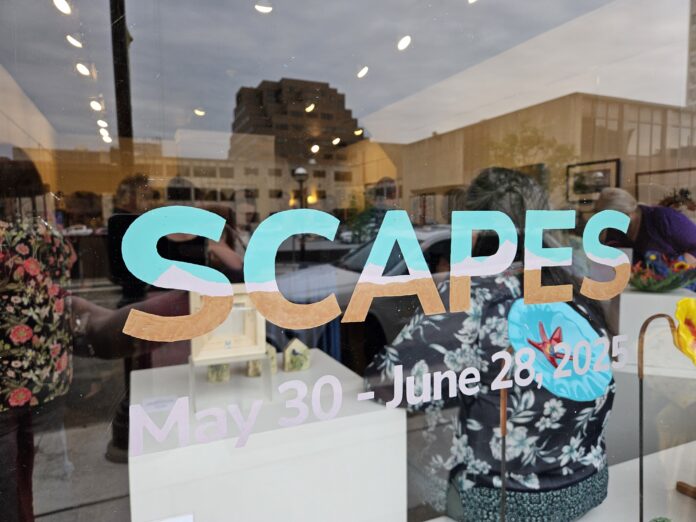 Scapes will be at the Gutman until June 28, 2025. Photo by Drew Saunders.