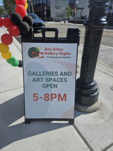 Gallery Nights happens on the third Thursday of every month during the summer. Photo by Drew Saunders.